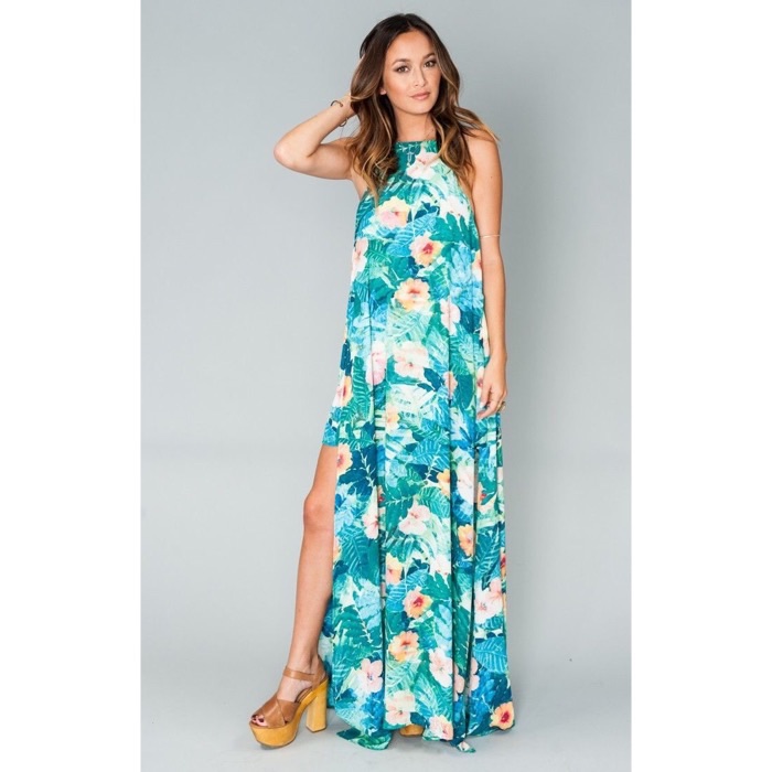 New Xs Show Me Your Mumu North Shore Maxi Dress